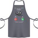 Cthulhu Is Calling Funny Kraken Cotton Apron 100% Organic Steel