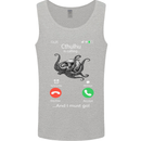 Cthulhu Is Calling Funny Kraken Mens Vest Tank Top Sports Grey