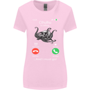 Cthulhu Is Calling Funny Kraken Womens Wider Cut T-Shirt Light Pink
