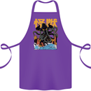 Cthulhu Japanese Anime Kraken Cotton Apron 100% Organic Purple