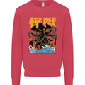 Cthulhu Japanese Anime Kraken Mens Sweatshirt Jumper Heliconia