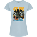 Cthulhu Japanese Anime Kraken Womens Petite Cut T-Shirt Light Blue
