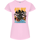 Cthulhu Japanese Anime Kraken Womens Petite Cut T-Shirt Light Pink
