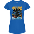 Cthulhu Japanese Anime Kraken Womens Petite Cut T-Shirt Royal Blue