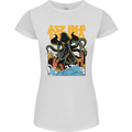 Cthulhu Japanese Anime Kraken Womens Petite Cut T-Shirt White