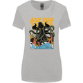 Cthulhu Japanese Anime Kraken Womens Wider Cut T-Shirt Sports Grey