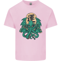 Cthulhu Monster Kraken Mens Cotton T-Shirt Tee Top Light Pink
