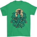 Cthulhu Monster Kraken Mens T-Shirt Cotton Gildan Irish Green