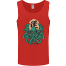 Cthulhu Monster Kraken Mens Vest Tank Top Red