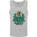 Cthulhu Monster Kraken Mens Vest Tank Top Sports Grey