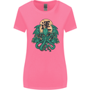 Cthulhu Monster Kraken Womens Wider Cut T-Shirt Azalea