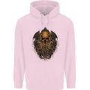 Cthulhu Octopus Kraken Devil Skull Demon Childrens Kids Hoodie Light Pink