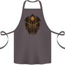 Cthulhu Octopus Kraken Devil Skull Demon Cotton Apron 100% Organic Dark Grey