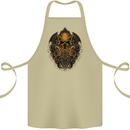 Cthulhu Octopus Kraken Devil Skull Demon Cotton Apron 100% Organic Khaki