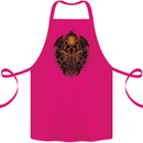 Cthulhu Octopus Kraken Devil Skull Demon Cotton Apron 100% Organic Pink