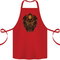 Cthulhu Octopus Kraken Devil Skull Demon Cotton Apron 100% Organic Red