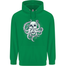 Cthulhu Skull Childrens Kids Hoodie Irish Green