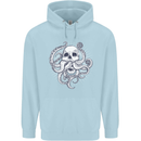 Cthulhu Skull Childrens Kids Hoodie Light Blue