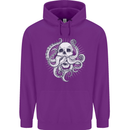 Cthulhu Skull Childrens Kids Hoodie Purple