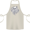 Cthulhu Skull Cotton Apron 100% Organic Natural