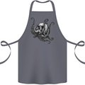 Cthulhu Skull Cotton Apron 100% Organic Steel