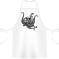 Cthulhu Skull Cotton Apron 100% Organic White