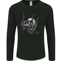 Cthulhu Skull Mens Long Sleeve T-Shirt Black