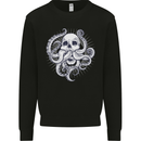 Cthulhu Skull Mens Sweatshirt Jumper Black