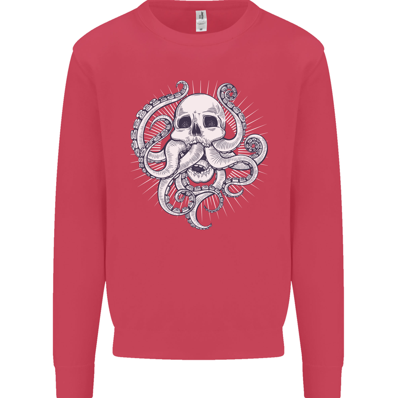Cthulhu Skull Mens Sweatshirt Jumper Heliconia
