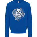 Cthulhu Skull Mens Sweatshirt Jumper Royal Blue