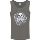 Cthulhu Skull Mens Vest Tank Top Charcoal