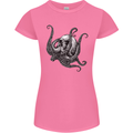 Cthulhu Skull Womens Petite Cut T-Shirt Azalea
