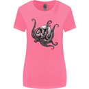Cthulhu Skull Womens Wider Cut T-Shirt Azalea
