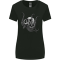 Cthulhu Skull Womens Wider Cut T-Shirt Black