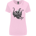 Cthulhu Skull Womens Wider Cut T-Shirt Light Pink