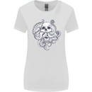 Cthulhu Skull Womens Wider Cut T-Shirt White
