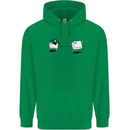 Ctrl Esc Funny Keyboard Police Gaming Gamer Childrens Kids Hoodie Irish Green