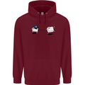 Ctrl Esc Funny Keyboard Police Gaming Gamer Childrens Kids Hoodie Maroon