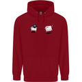 Ctrl Esc Funny Keyboard Police Gaming Gamer Childrens Kids Hoodie Red