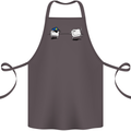 Ctrl Esc Funny Keyboard Police Gaming Gamer Cotton Apron 100% Organic Dark Grey