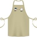 Ctrl Esc Funny Keyboard Police Gaming Gamer Cotton Apron 100% Organic Khaki
