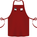 Ctrl Esc Funny Keyboard Police Gaming Gamer Cotton Apron 100% Organic Maroon