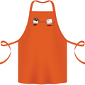 Ctrl Esc Funny Keyboard Police Gaming Gamer Cotton Apron 100% Organic Orange
