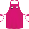 Ctrl Esc Funny Keyboard Police Gaming Gamer Cotton Apron 100% Organic Pink