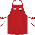 Ctrl Esc Funny Keyboard Police Gaming Gamer Cotton Apron 100% Organic Red