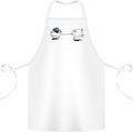 Ctrl Esc Funny Keyboard Police Gaming Gamer Cotton Apron 100% Organic White