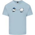 Ctrl Esc Funny Keyboard Police Gaming Gamer Kids T-Shirt Childrens Light Blue