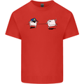 Ctrl Esc Funny Keyboard Police Gaming Gamer Kids T-Shirt Childrens Red