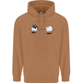 Ctrl Esc Funny Keyboard Police Gaming Gamer Mens 80% Cotton Hoodie Caramel Latte