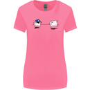 Ctrl Esc Funny Keyboard Police Gaming Gamer Womens Wider Cut T-Shirt Azalea